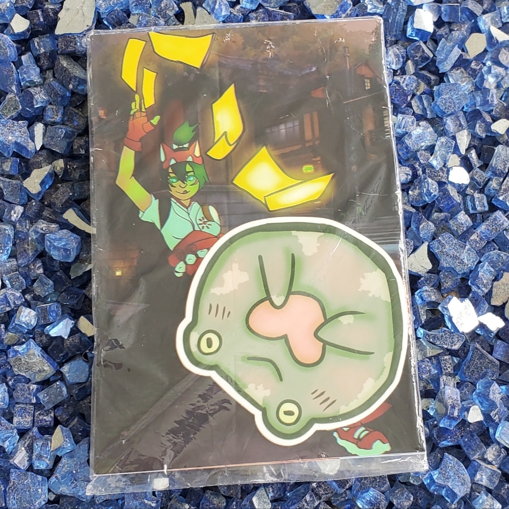 $10 B-Grade Mystery Art Stickers and Prints Bags